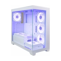 Revenger INFINITY Mesh Full Tower 7 ARGB Fan ATX White Gaming Desktop Casing  With Tempered Glass Window
